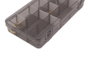 Hermia LV-145 Caja de Joyas Negra Organizador Joyas Elegante Plástico para Mujer
